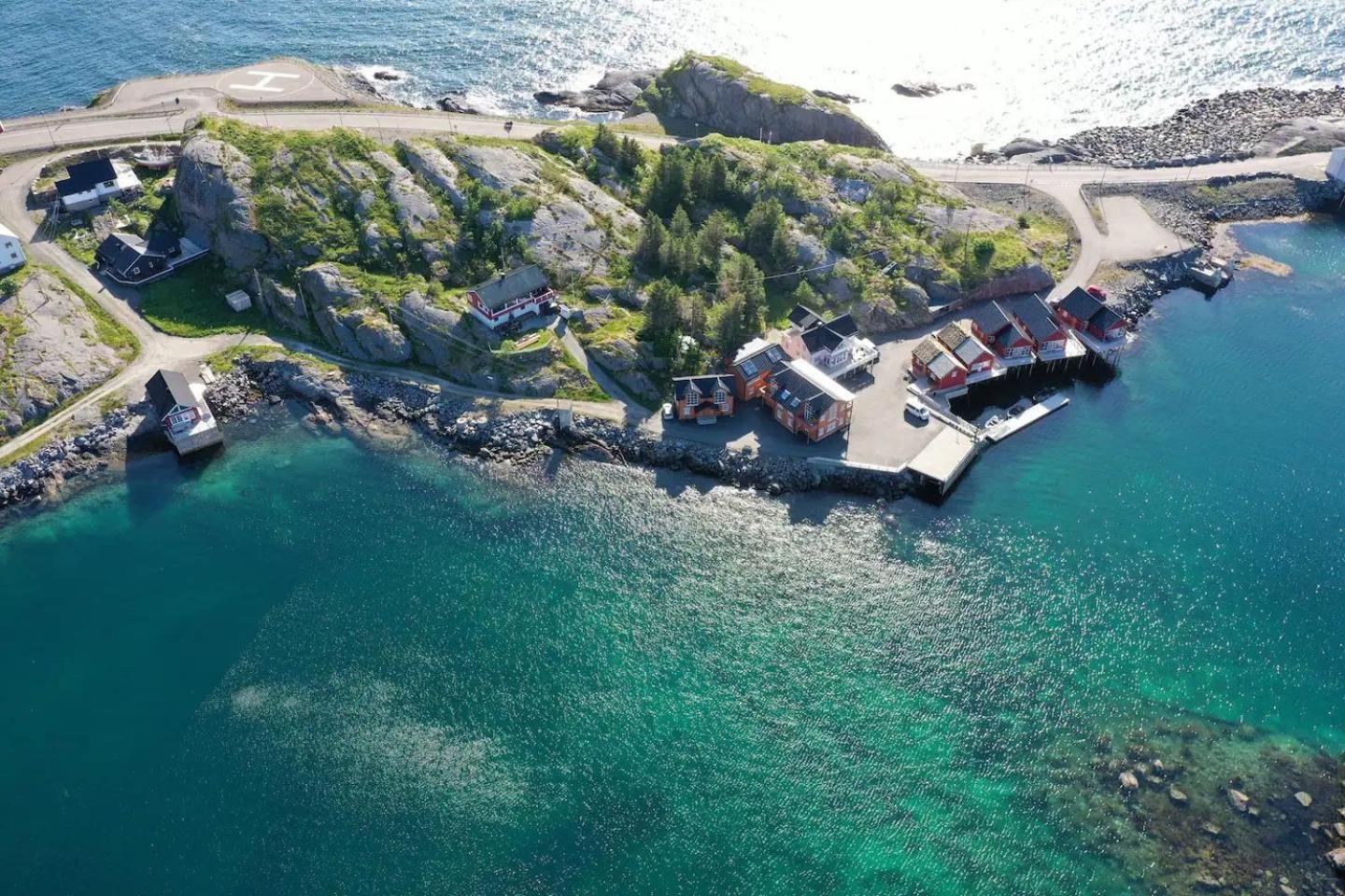 Lofoten Panoramic Luxury Home With Sauna モスケネス エクステリア 写真