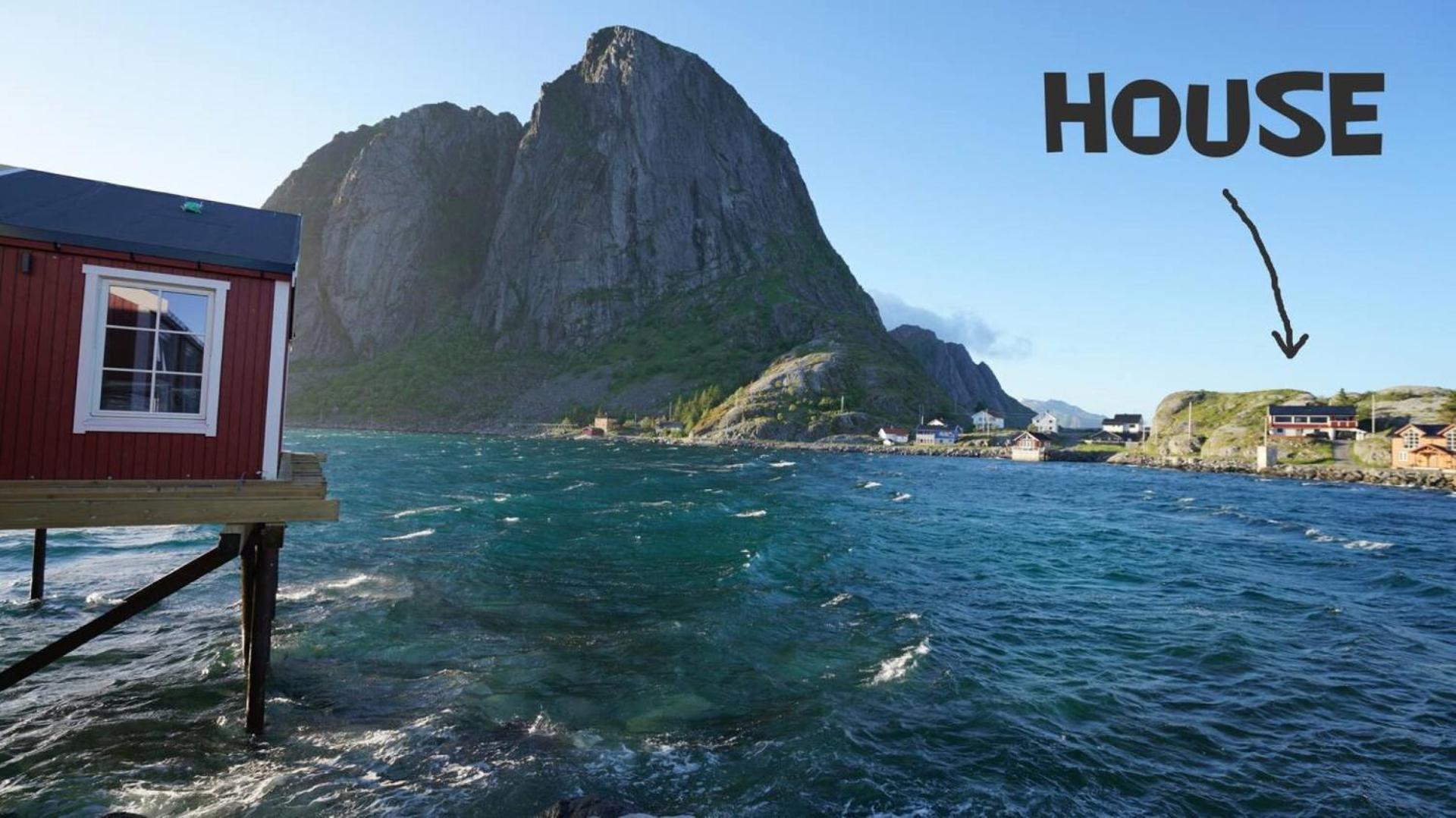 Lofoten Panoramic Luxury Home With Sauna モスケネス エクステリア 写真