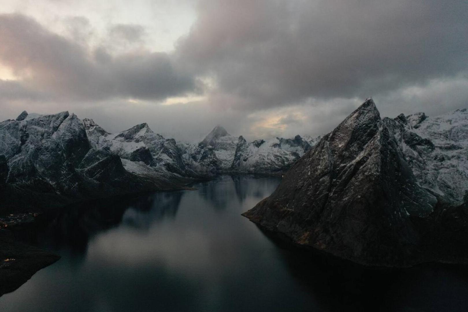 Lofoten Panoramic Luxury Home With Sauna モスケネス エクステリア 写真