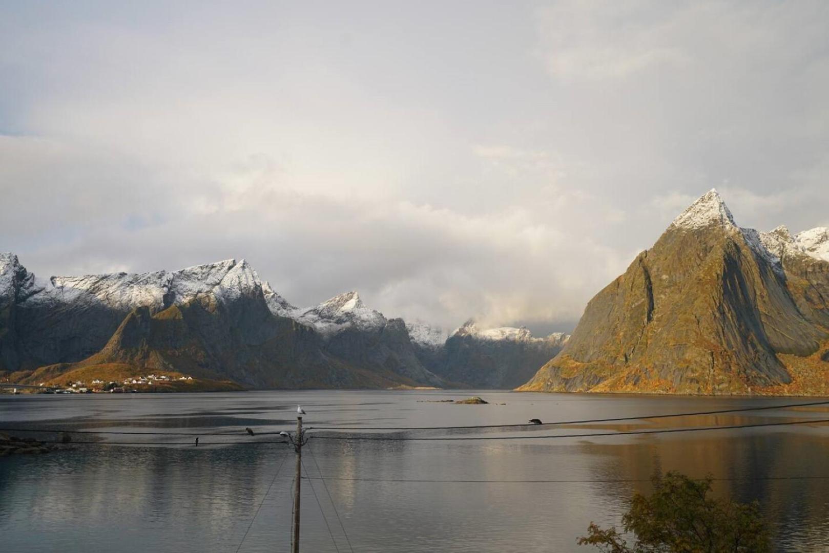 Lofoten Panoramic Luxury Home With Sauna モスケネス エクステリア 写真
