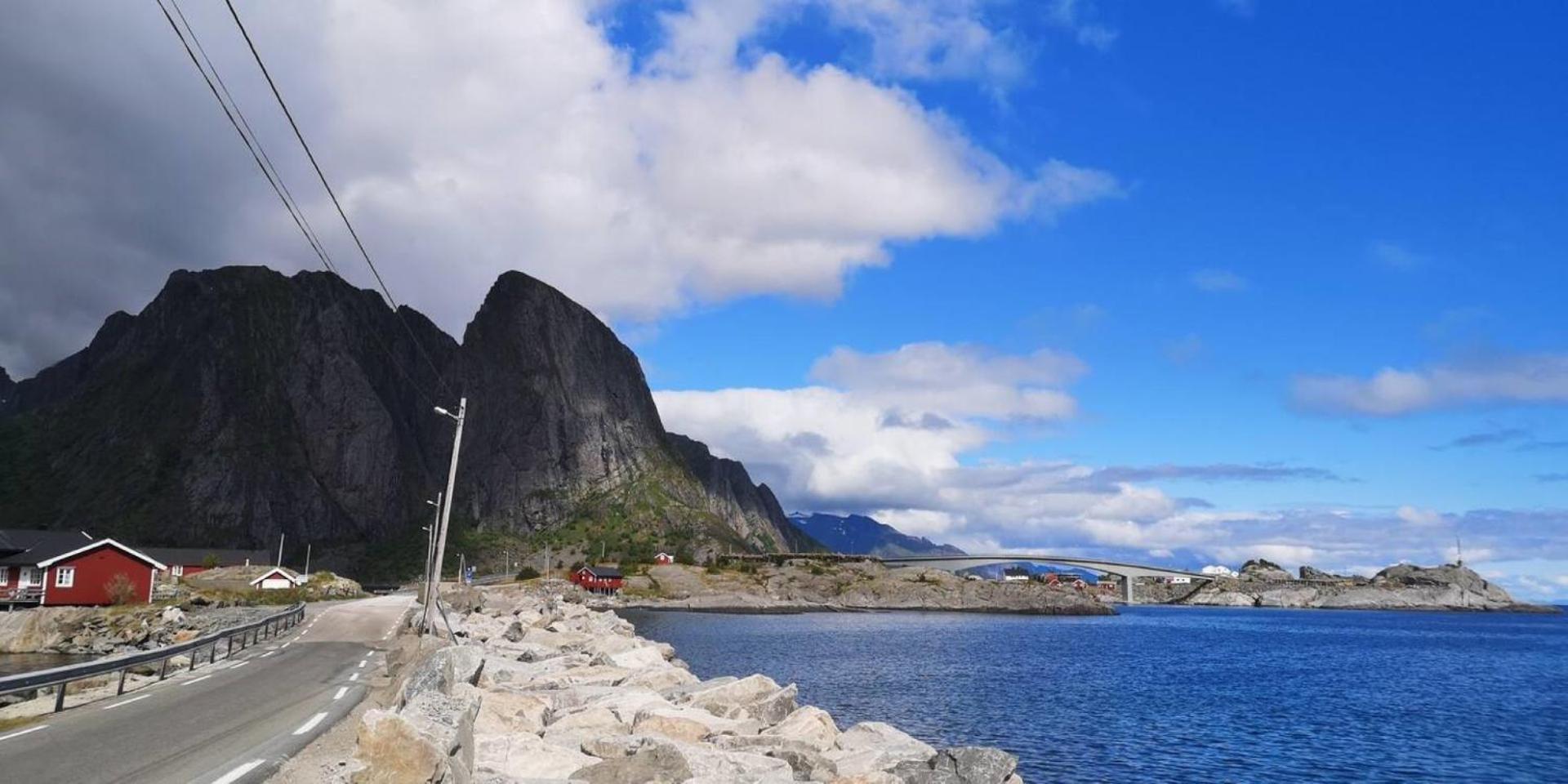 Lofoten Panoramic Luxury Home With Sauna モスケネス エクステリア 写真