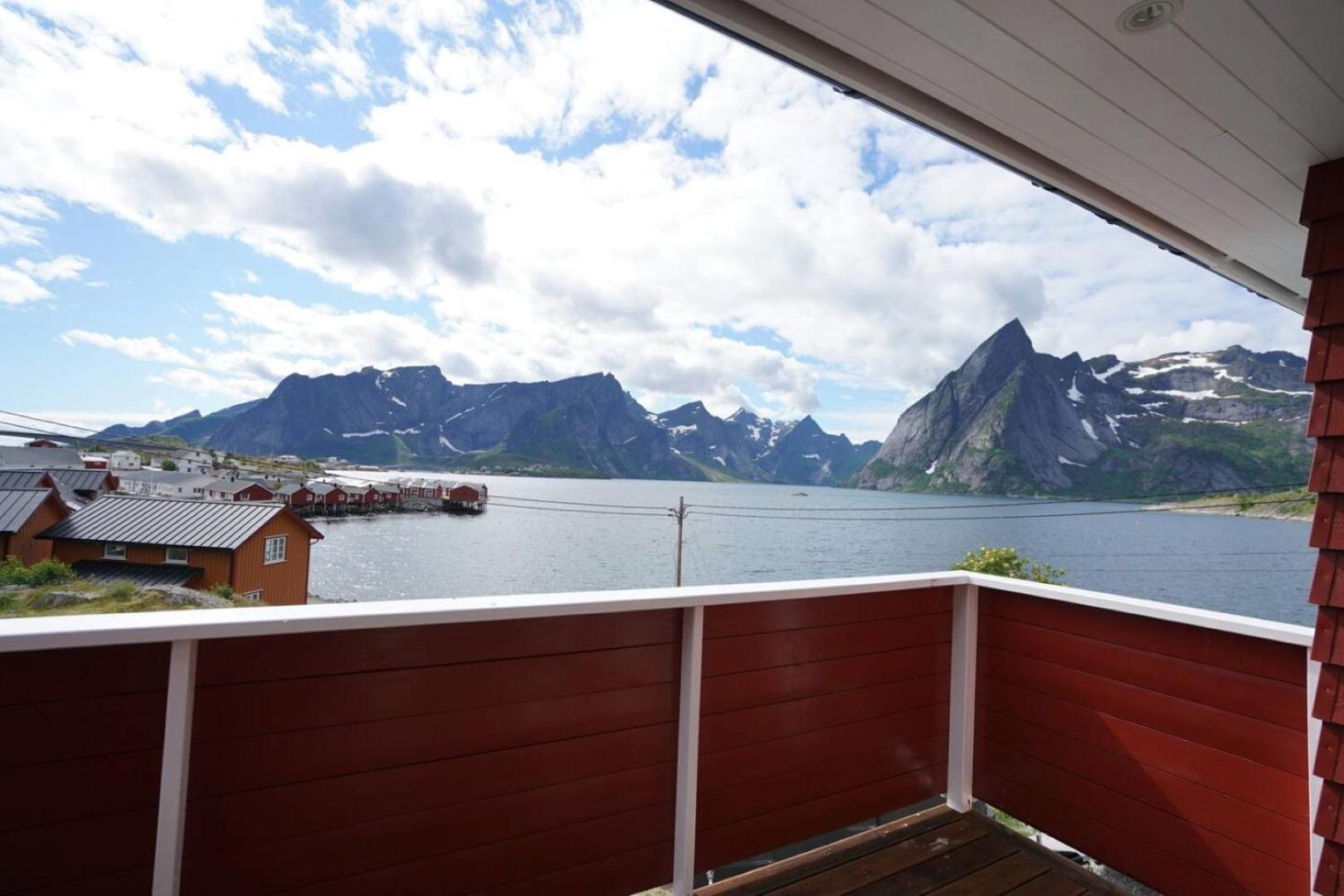 Lofoten Panoramic Luxury Home With Sauna モスケネス エクステリア 写真
