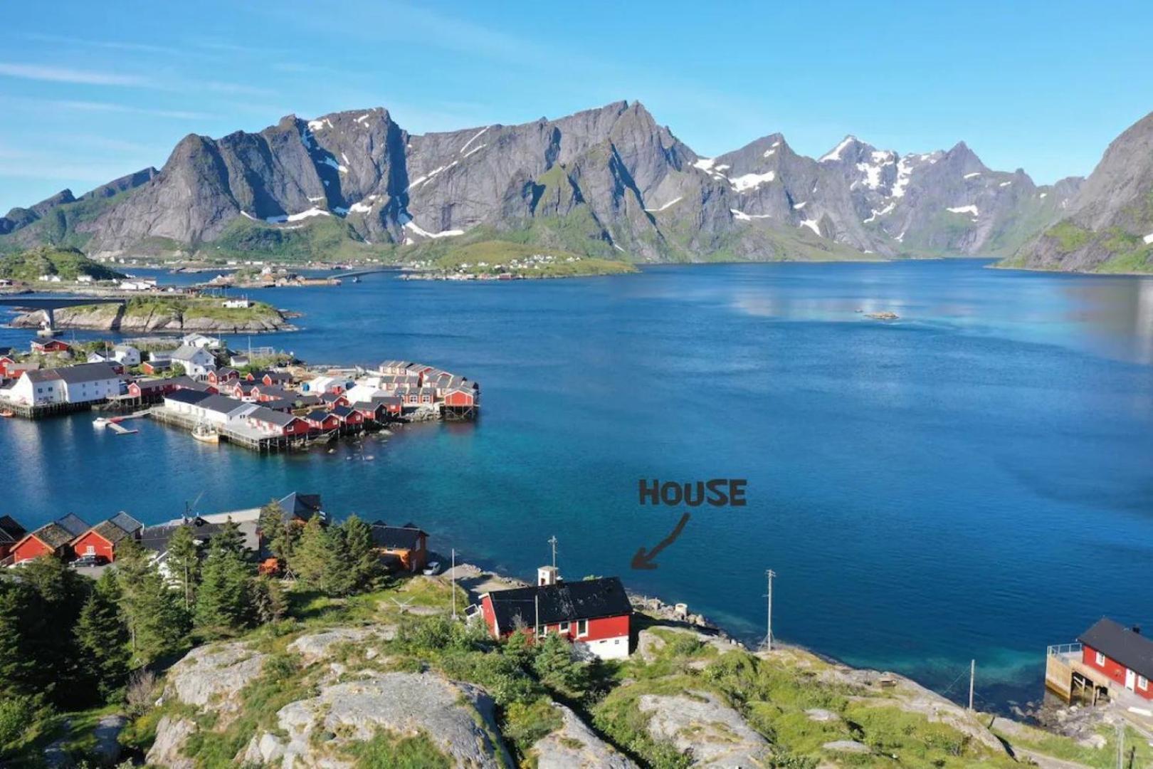 Lofoten Panoramic Luxury Home With Sauna モスケネス エクステリア 写真