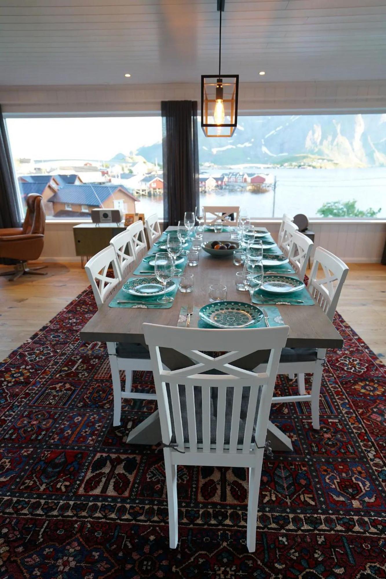 Lofoten Panoramic Luxury Home With Sauna モスケネス エクステリア 写真